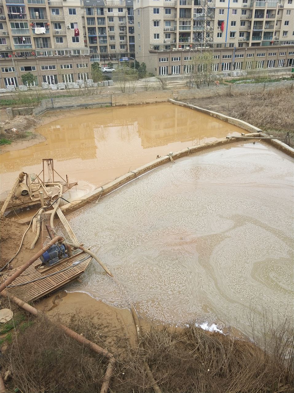 临漳沉淀池淤泥清理-厂区废水池淤泥清淤