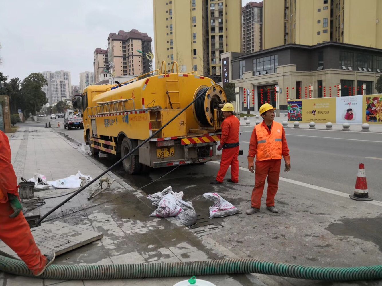 临漳排污管道清淤-管道清洗